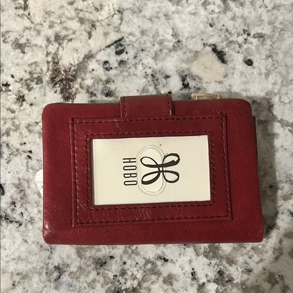 HOBO Cherry Leather Card Wallet - Picture 2 of 3
